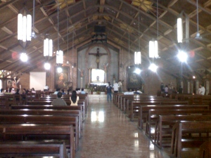 Interior of Mary Mother of God Church